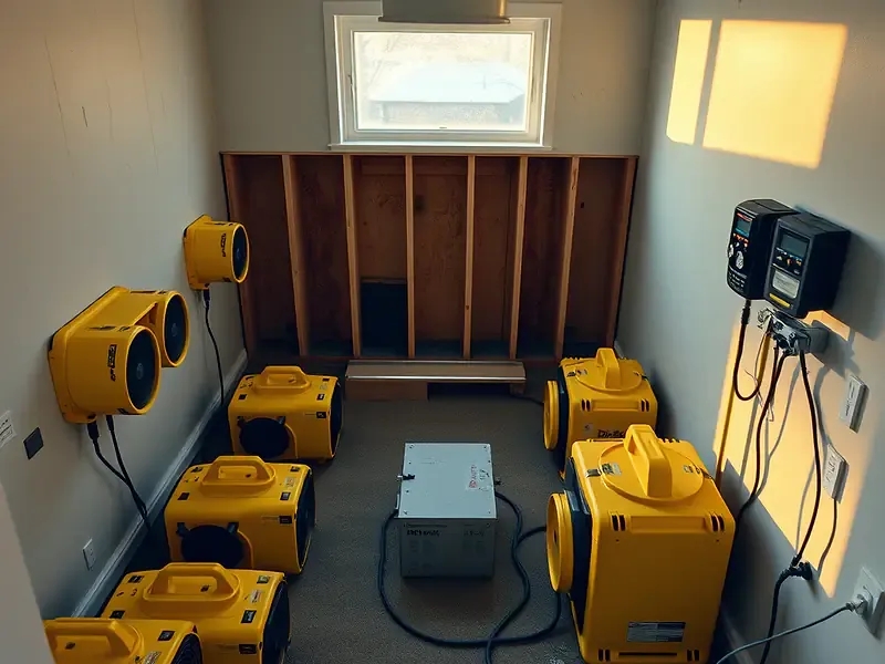 Service Drying Water Damage Dryingdehumidifierequipmentfans 10 in Chandler, AZ - 24/7 Water Damage | Chandler