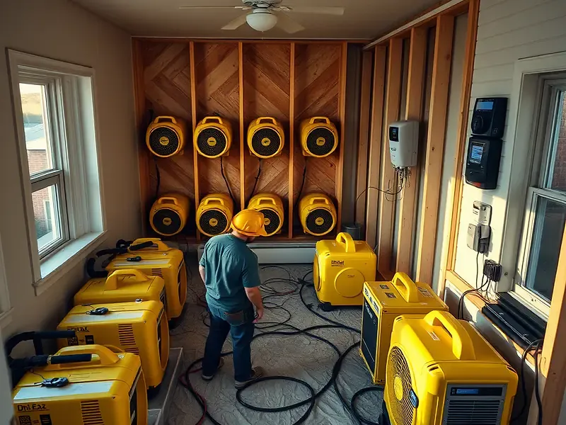Service Drying Water Damage Dryingdehumidifierequipmentfans 1g in Chandler, AZ - 24/7 Water Damage | Chandler